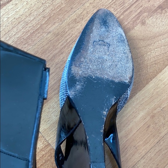 Vintage Stuart Weitzman wedge sling back 8.5 - Picture 8 of 8
